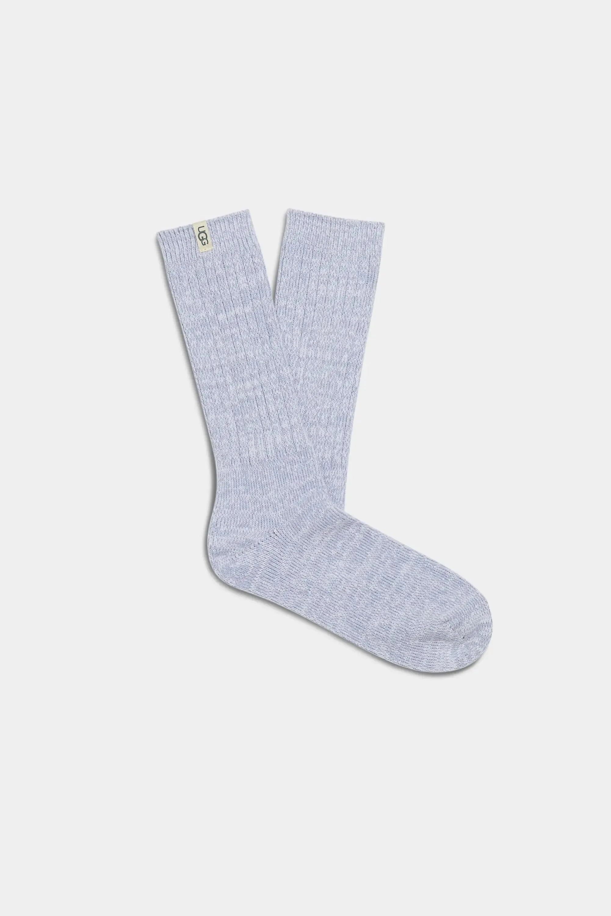 Women’s Rib Knit Slouch Crew Socks – Cozy & Stylish