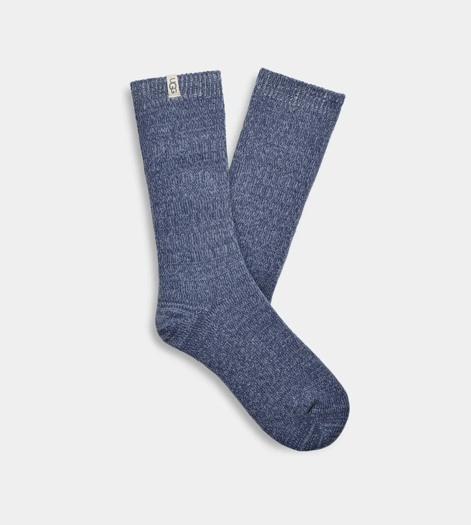 Women’s Rib Knit Slouch Crew Socks – Cozy & Stylish