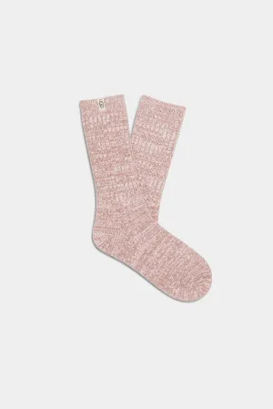 Women’s Rib Knit Slouch Crew Socks – Cozy & Stylish