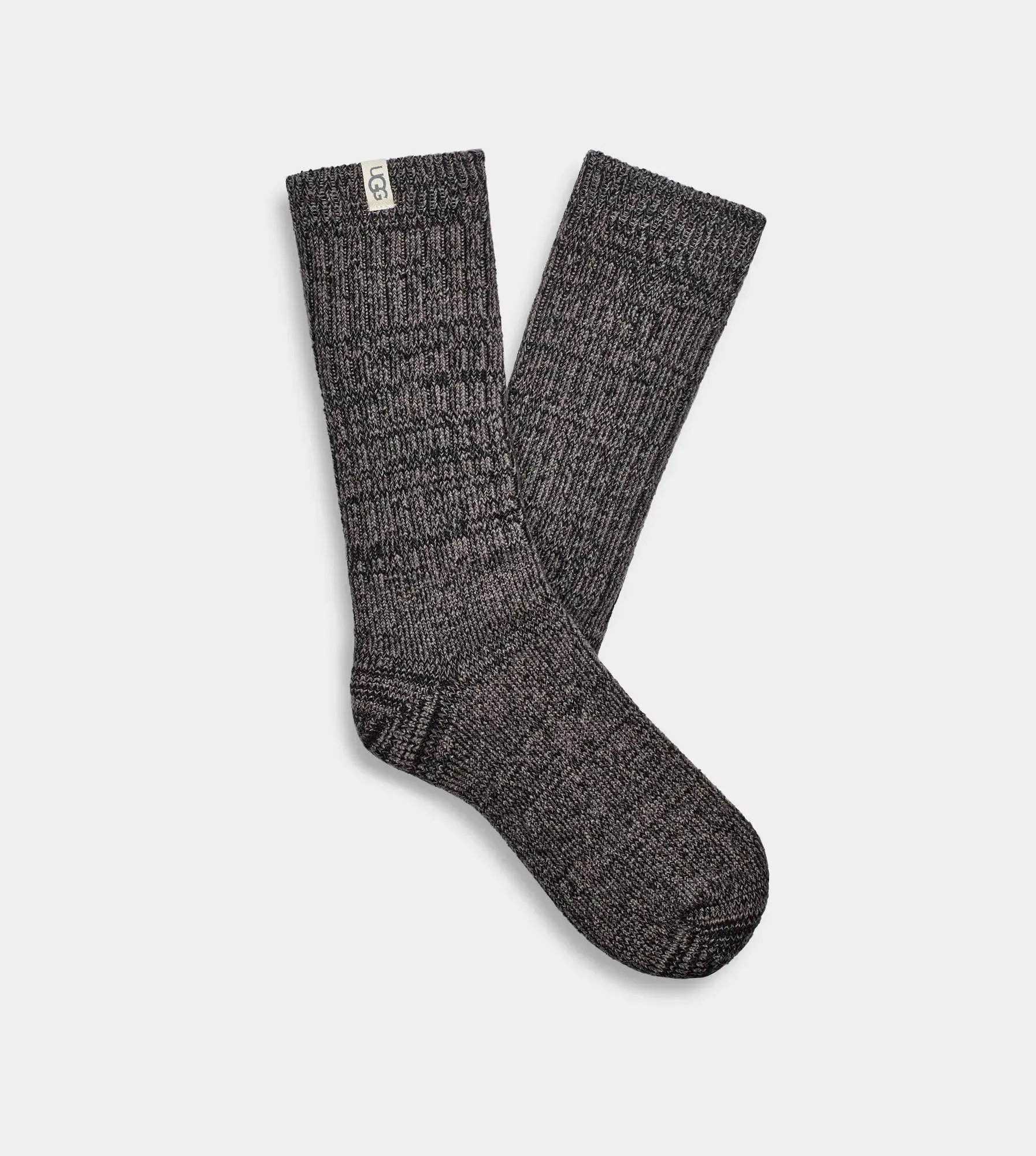 Women’s Rib Knit Slouch Crew Socks – Cozy & Stylish