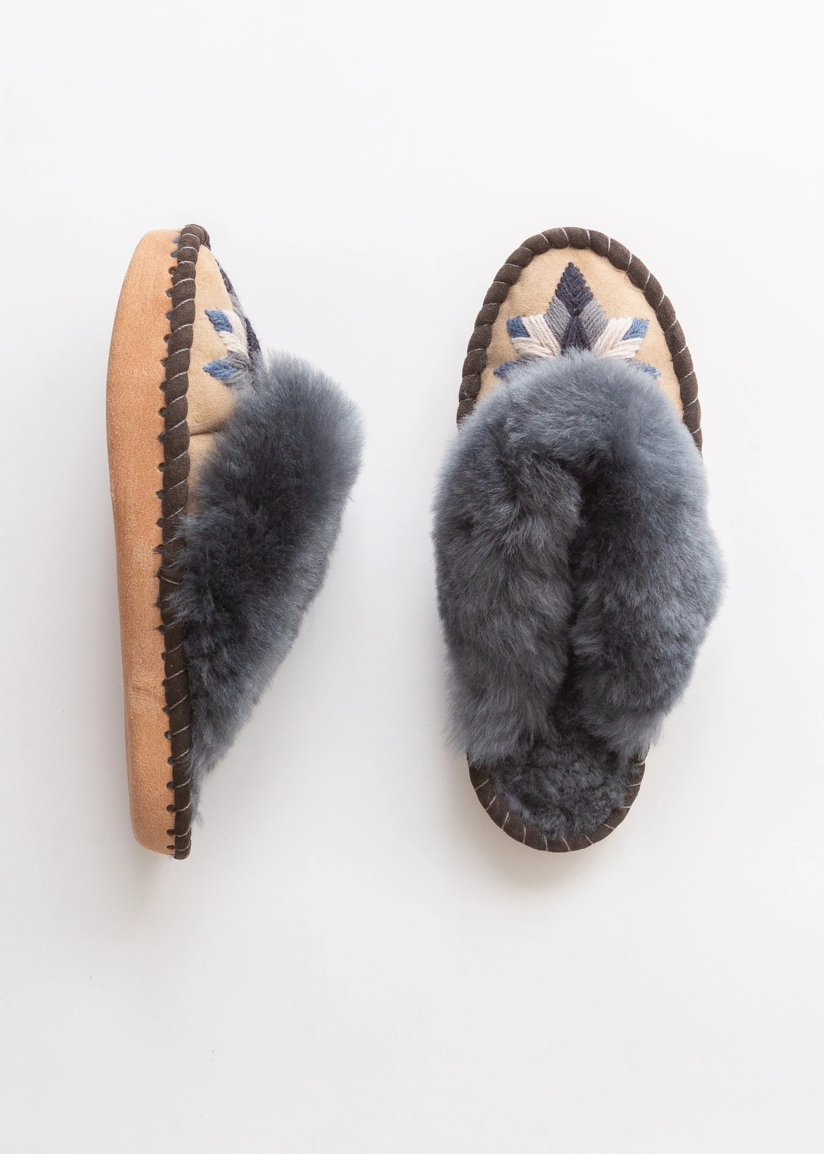 Women's Sheepskin Slipper Mules – Salt Plains
