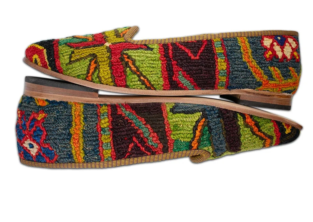 Women's Turkish Kilim Loafers size 12
